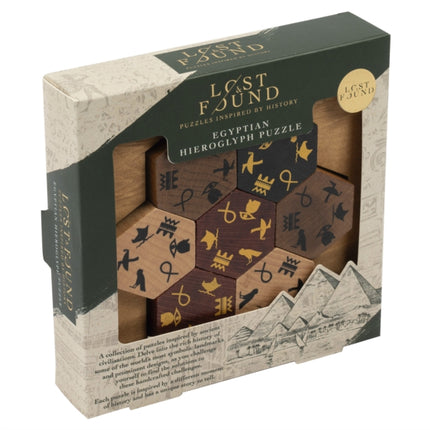 Lost  Found Egyptian Hieroglyph Puzzle