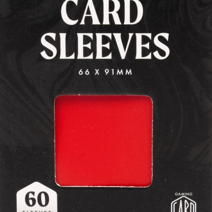 Deck Protector Sleeves  RED