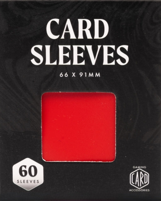 Deck Protector Sleeves  RED