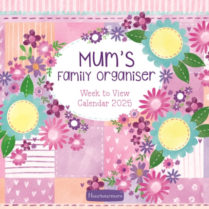 Mums WeektoView Planner A4 Calendar 2025