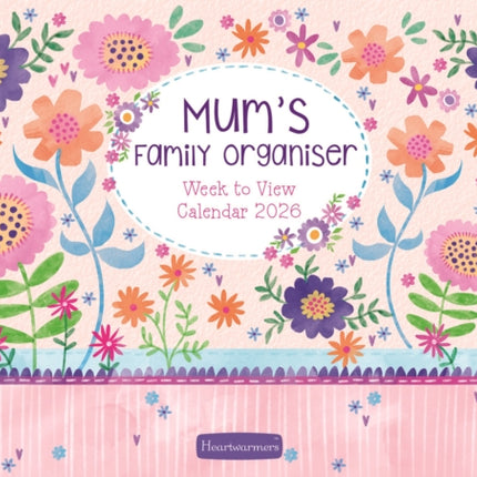 Mums Weektoview Planner A4 Calendar 2026