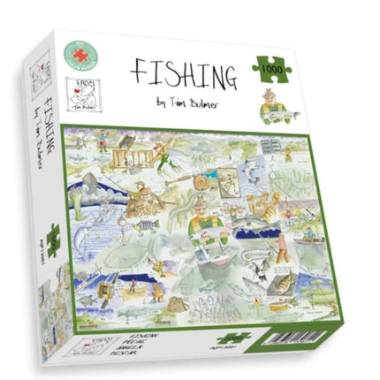 Tim Bulmers Fishing Jigsaw 1000 Piece Puzzle