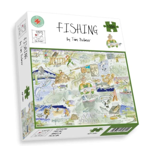 Tim Bulmers Fishing Jigsaw 1000 Piece Puzzle