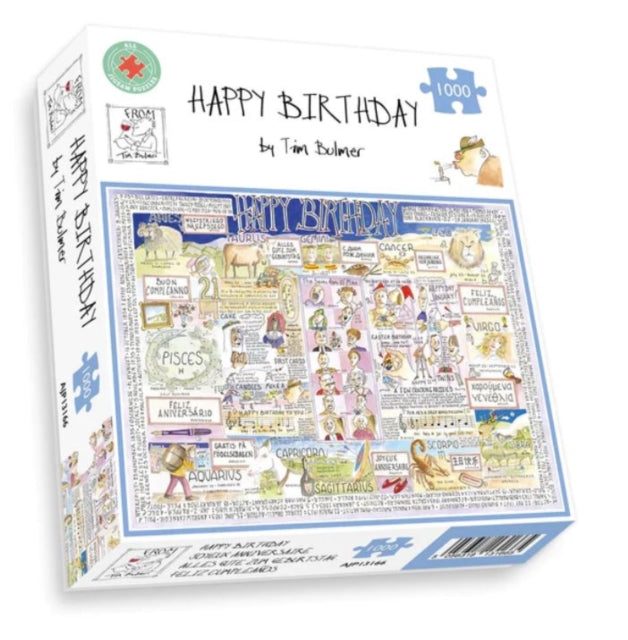 Tim Bulmers Happy Birthday Jigsaw 1000 Piece Puzzle