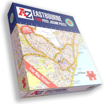 AZ Map of Eastbourne