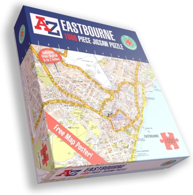 AZ Map of Eastbourne