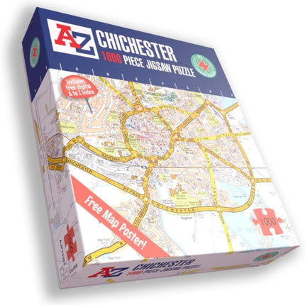 AZ Map of Chichester