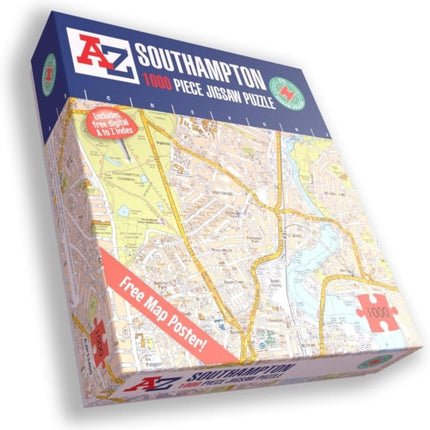 AZ Map of Southampton