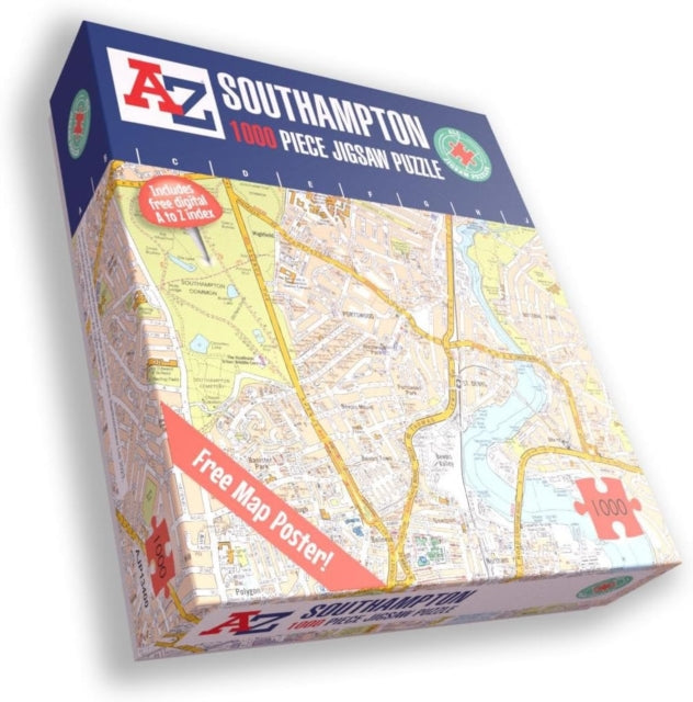 AZ Map of Southampton