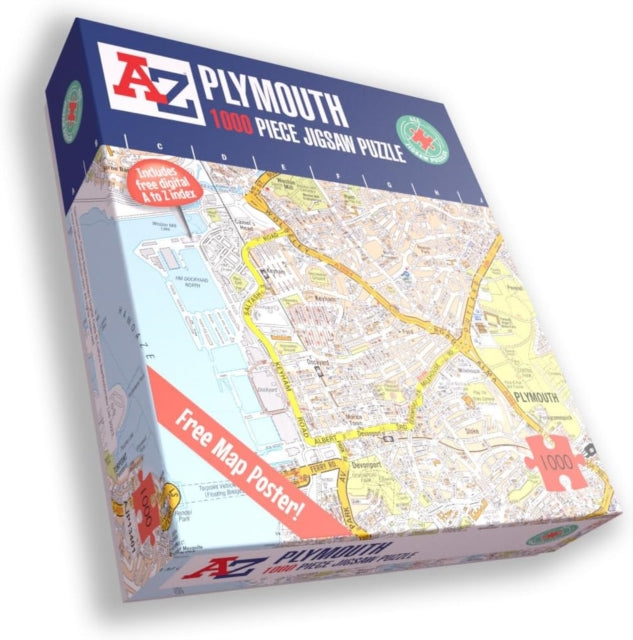 AZ Map of Plymouth