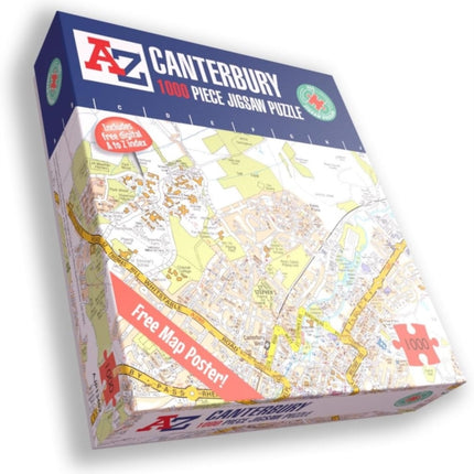 AZ Map of Canterbury