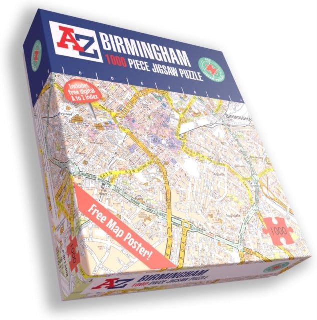 AZ Map of Birmingham