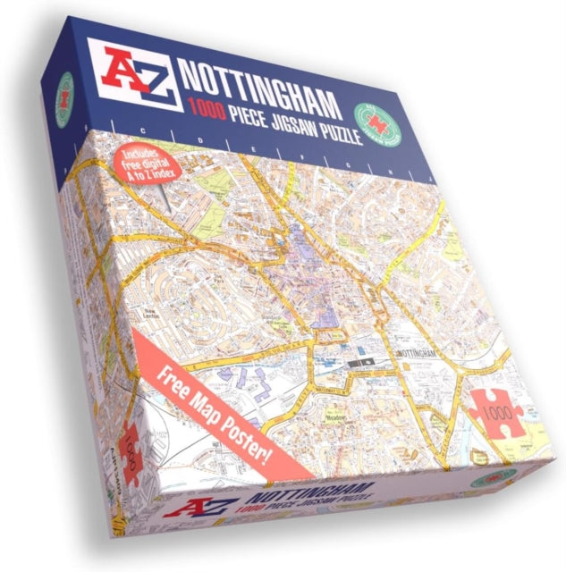AZ Map of Nottingham