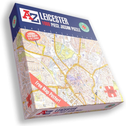 AZ Map of Leicester