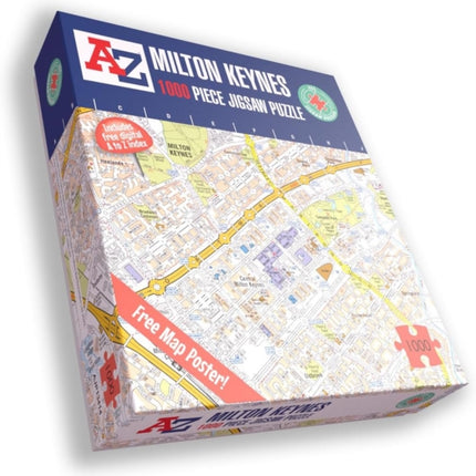 AZ Map of Milton Keynes