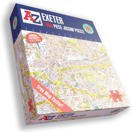 AZ Map of Exeter