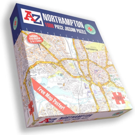 AZ Map of Northampton