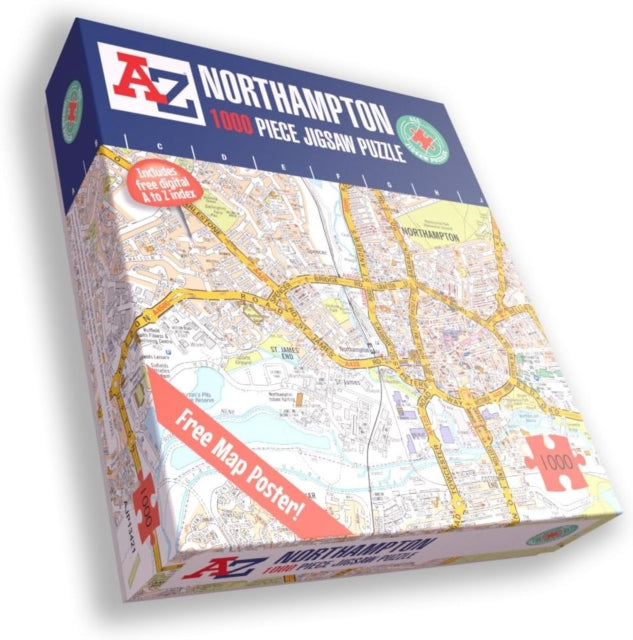 AZ Map of Northampton