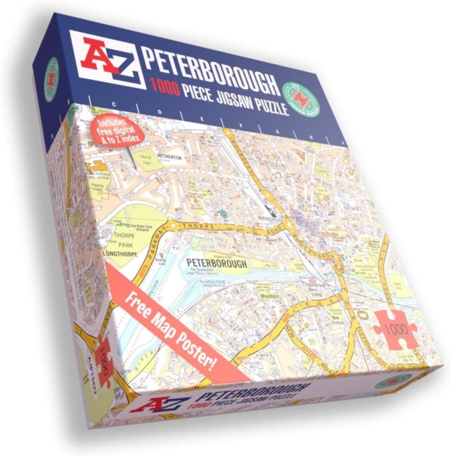 AZ Map of Peterborough