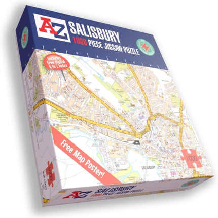 AZ Map of Salisbury