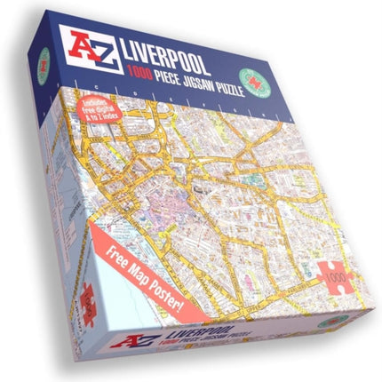 AZ Map of Liverpool