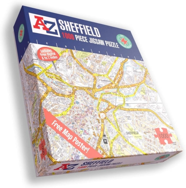 AZ Map of Sheffield