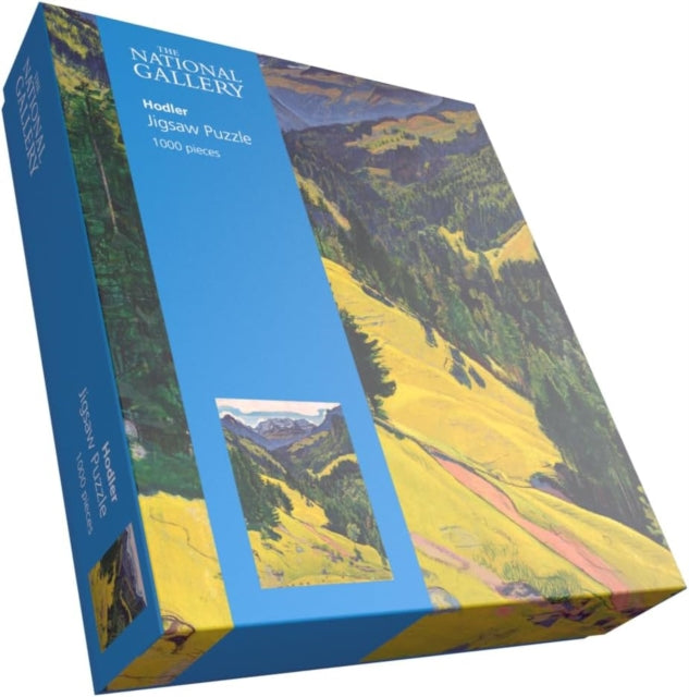 The Kien Valley With The Bluemlisalp Massif  National Gallery 1000 Piece Jigsaw Puzzle