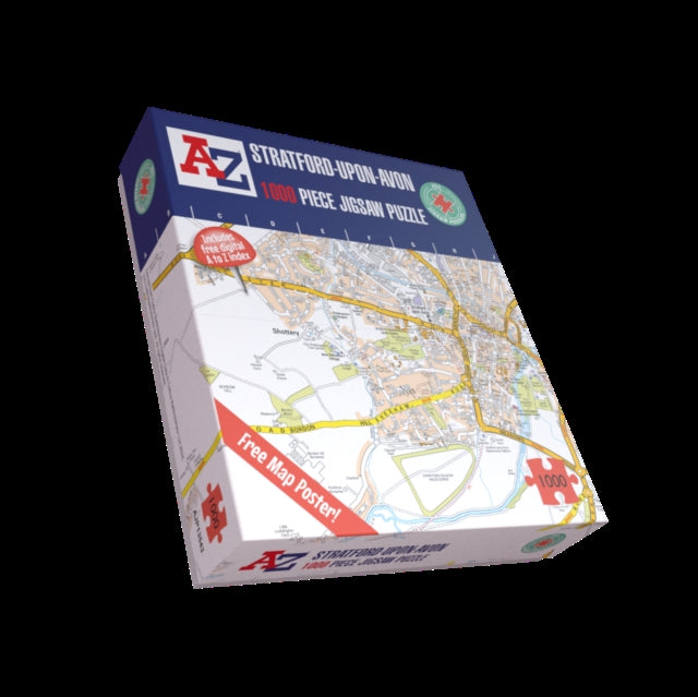 AZ Map of Stratford Upon Avon