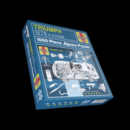 Haynes Triumph GT6 60th Anniversary 1000 Piece Jigsaw Puzzle