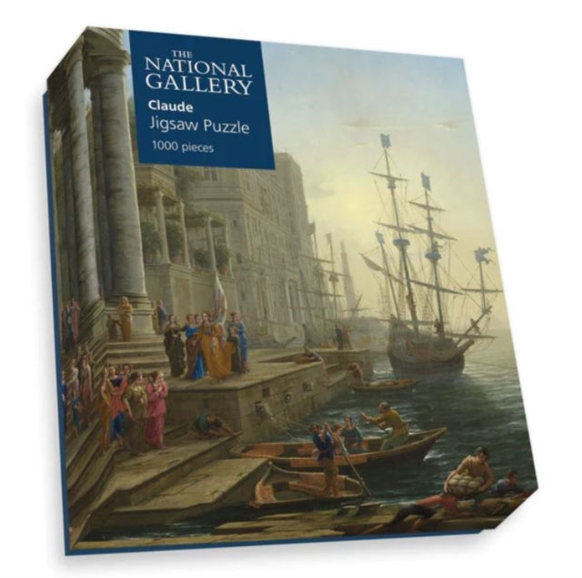 National Gallerys Seaport with the Embarkation of Saint Ursula 1000 Piece Puzzle