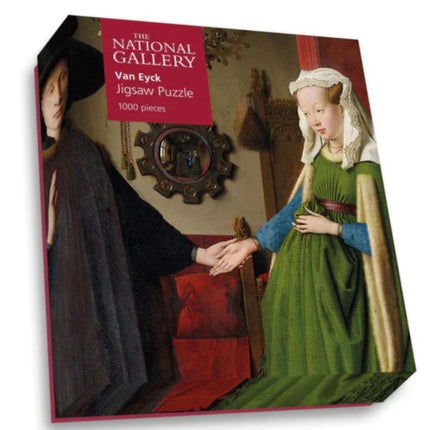 National Gallerys Portrait of Giovanni Arnolfini and his Wife 1000 Piece Puzzle