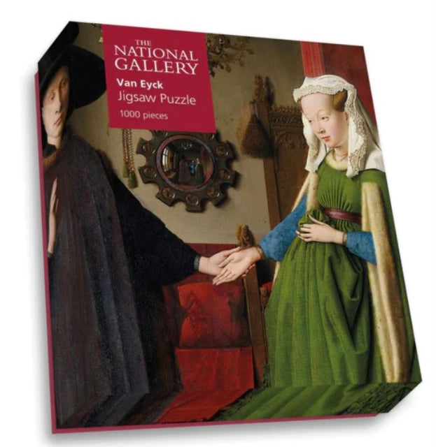 National Gallerys Portrait of Giovanni Arnolfini and his Wife 1000 Piece Puzzle