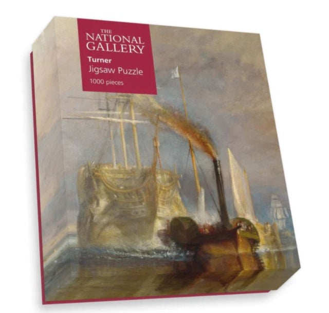 National Gallerys The Fighting Temeraire tugged to her last berth to be broken up 1838 1000 Piece Puzzle