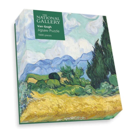 National Gallerys A Wheatfield with Cypresses 1000 Piece Puzzle