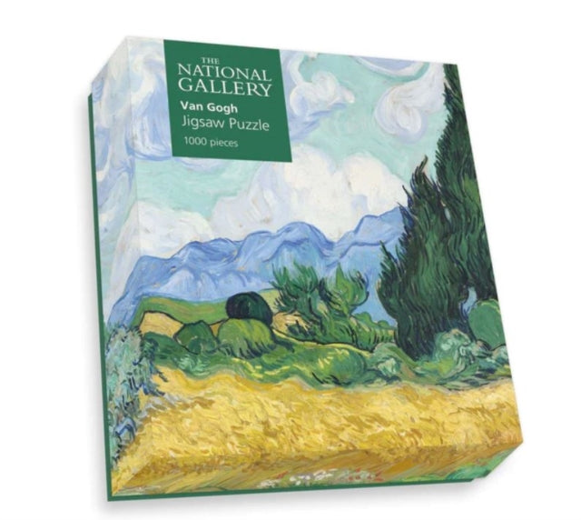 National Gallerys A Wheatfield with Cypresses 1000 Piece Puzzle