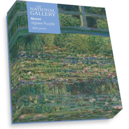 National Gallerys The WaterLily Pond 1000 Piece Puzzle