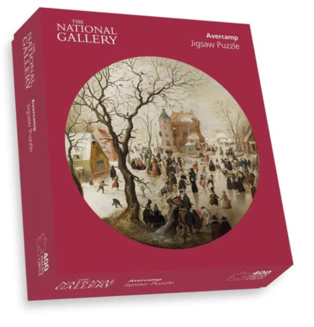 National Gallerys A Winter Scene with Skaters near a Castle 1000 Piece Puzzle