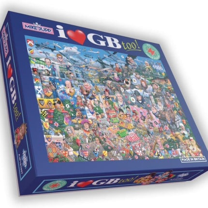 I Love GB Too  1000 Piece Puzzle