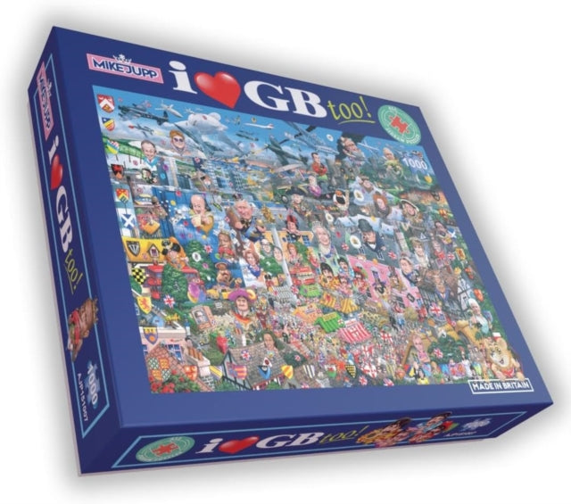 I Love GB Too  1000 Piece Puzzle