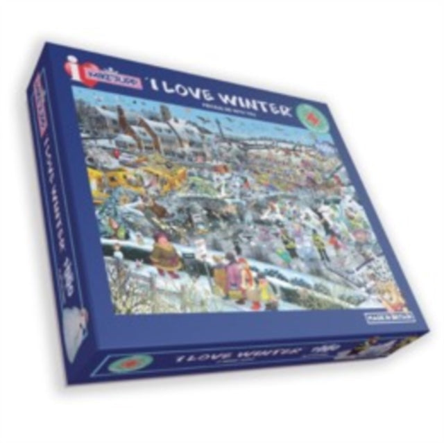 Mike Jupps I Love Winter  1000 Piece Puzzle