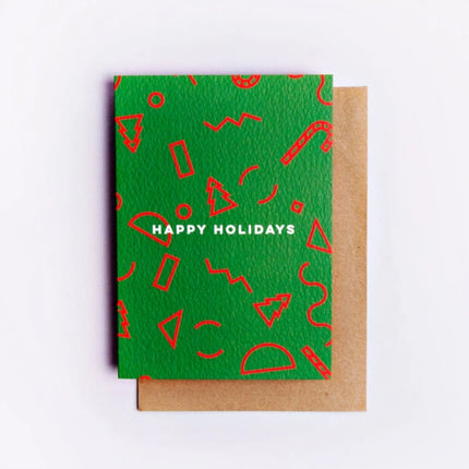Christmas Mini Memphis card