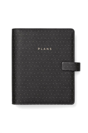 A5 Moonlight Black Organiser