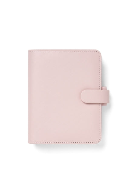 Pocket Saffiano Blush Organiser