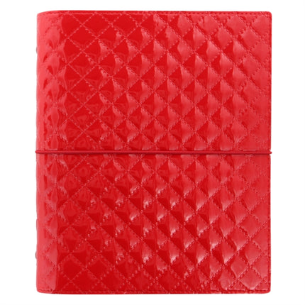 A5 Domino Luxe Red Organiser
