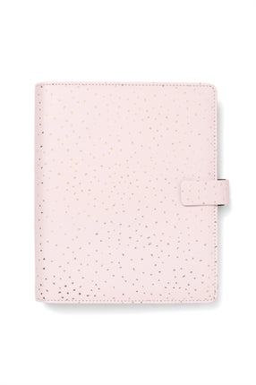 A5 Confetti Rose Quartz Organiser