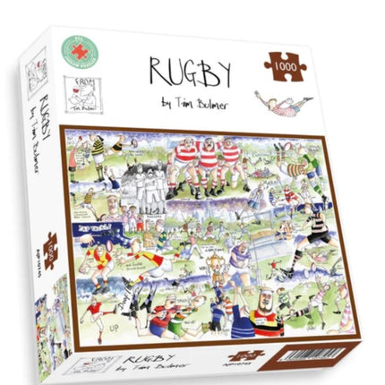 Tim Bulmers Rugby Jigsaw 1000 Piece Puzzle