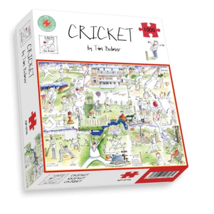 Tim Bulmers Cricket Jigsaw 1000 Piece Puzzle