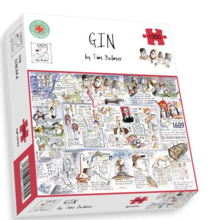 Tim Bulmers Gin Jigsaw 1000 Piece Puzzle