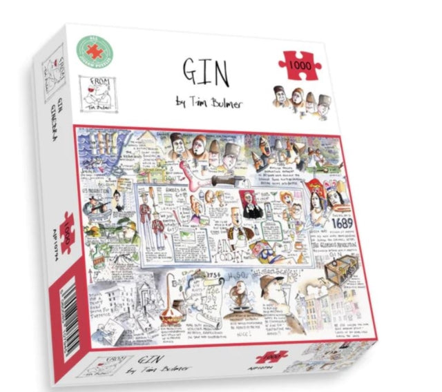 Tim Bulmers Gin Jigsaw 1000 Piece Puzzle