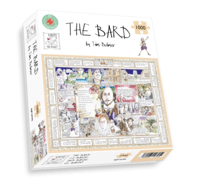 Tim Bulmers The Bard Jigsaw 1000 Piece Puzzle